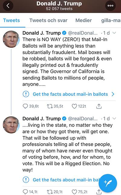 Trump Tweet