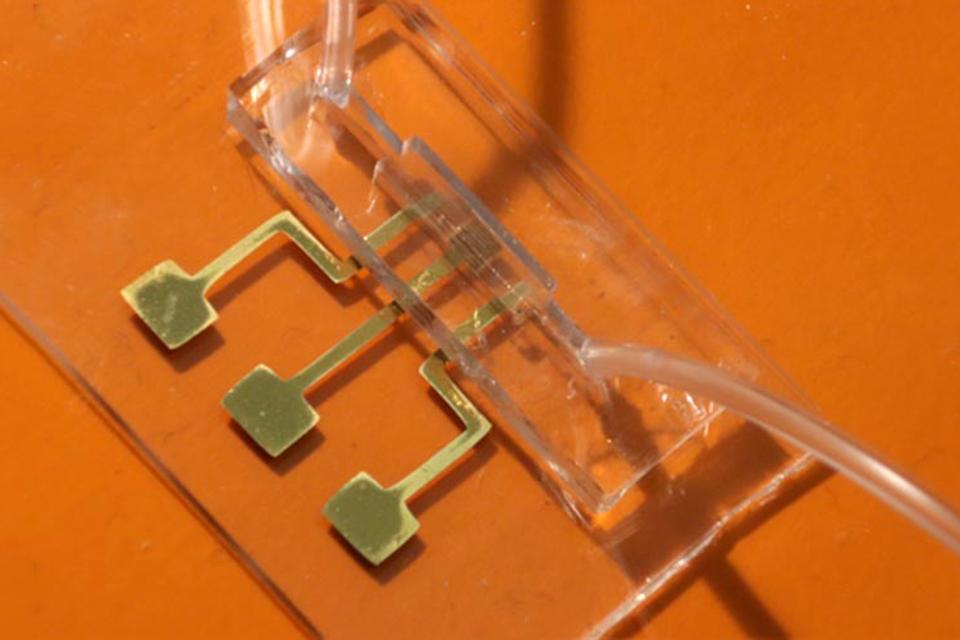 3D Printed COVID 19 Test Chip
