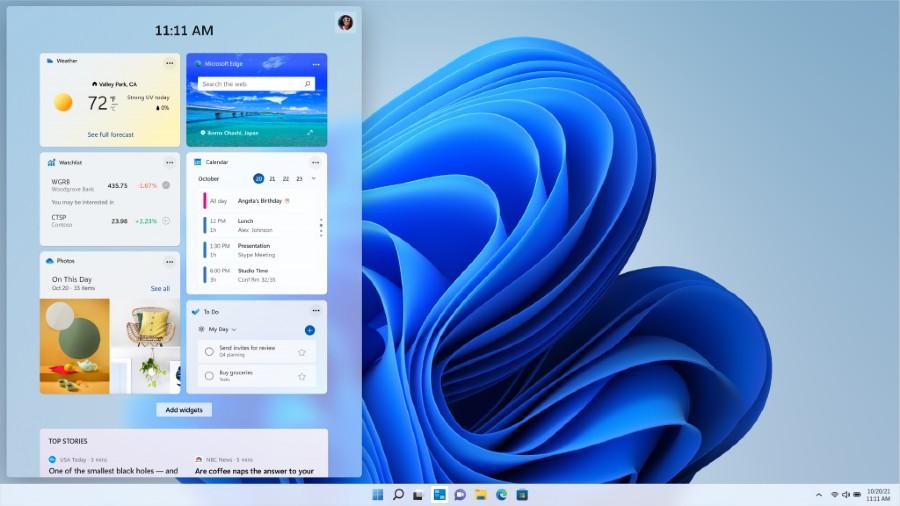 Windows11 Widgets
