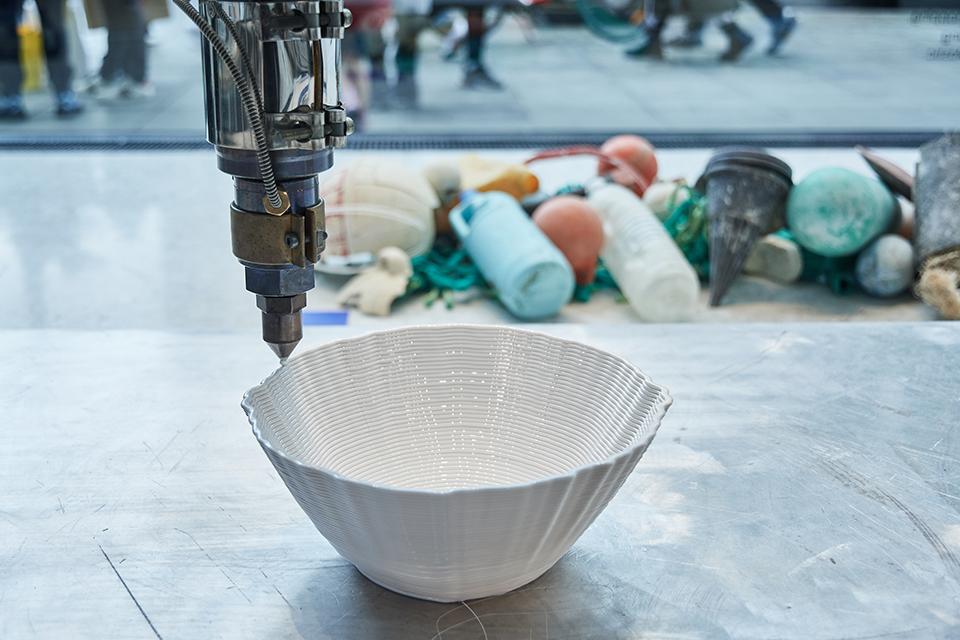 En 3D Utsrkiven Skål