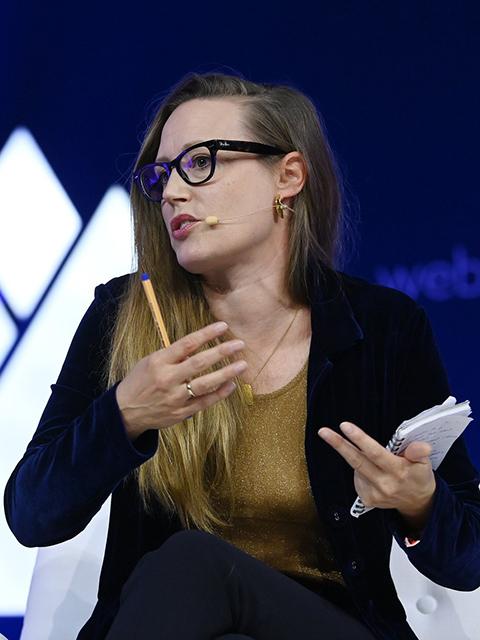 Gry Hasselbalch Under Web Summit