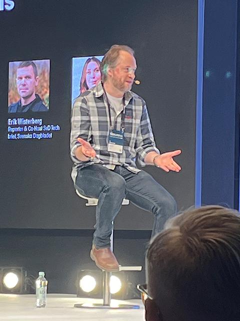 Martin Elwin, Klarna, På Techarenan