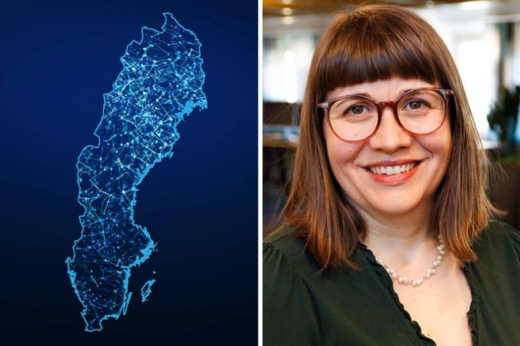 Lite Digital Sverigekarta; Viktoria Hagelstedt, Digg; Offentlig Sektor, Digital Infrastruktur, Myndighet