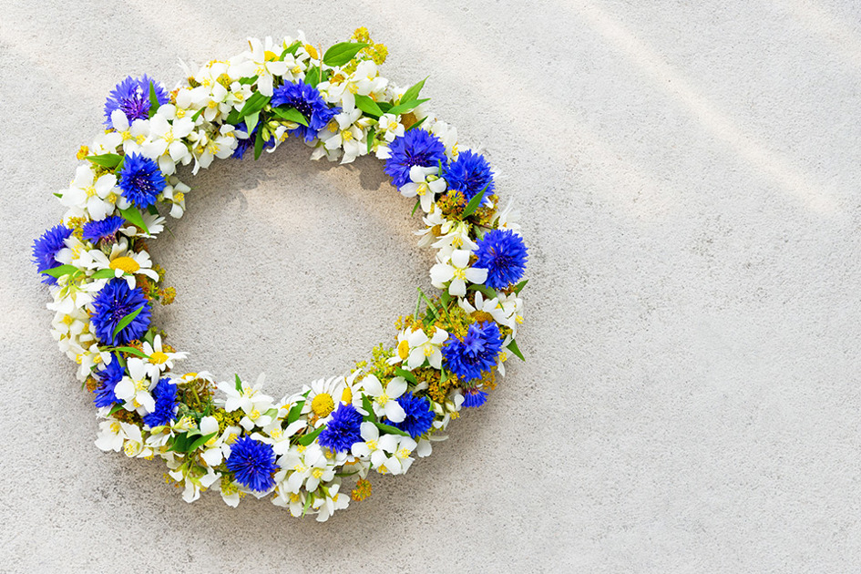 Krans Midsommar Sverige