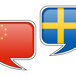 Sverige Kina Flaggor