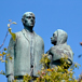 Karl Oskar Och Kristina Monument I Karlshamn