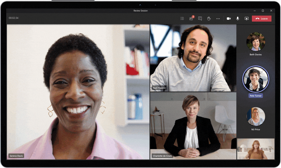 Microsoft Teams Dynamic View1