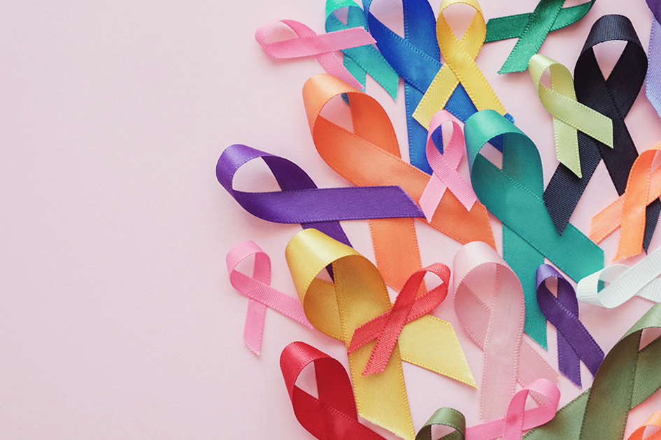 Cancer, Ai, Bröstcancersymboler Att Sätta På Kläder I Olika Färger