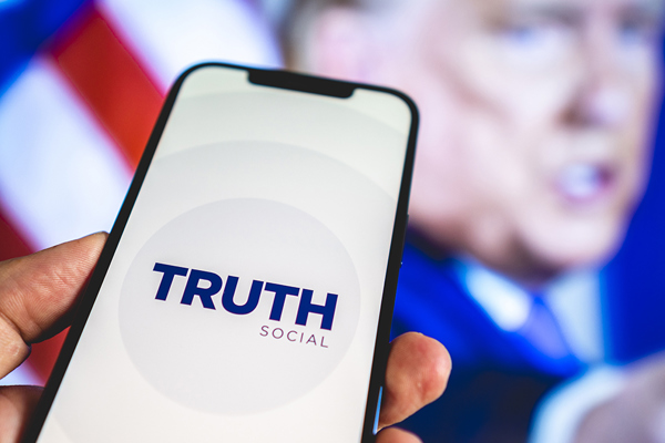Trögt för Trumps nya Truth-app
