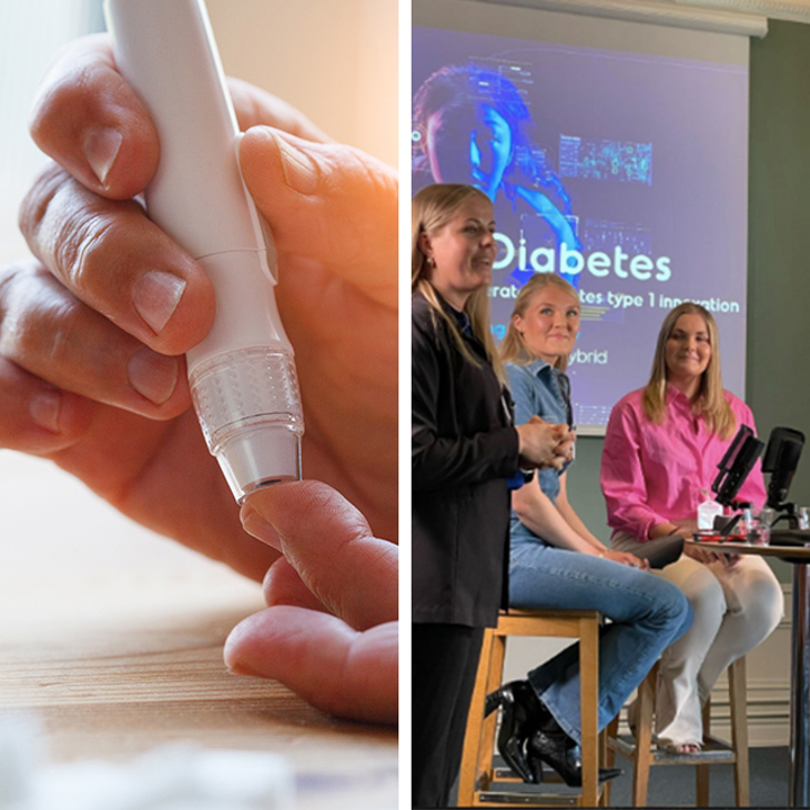 Ihackfordiabetes, Hackathon; Sticka För Blodprov För Diabetes; Malin På Scen Sq