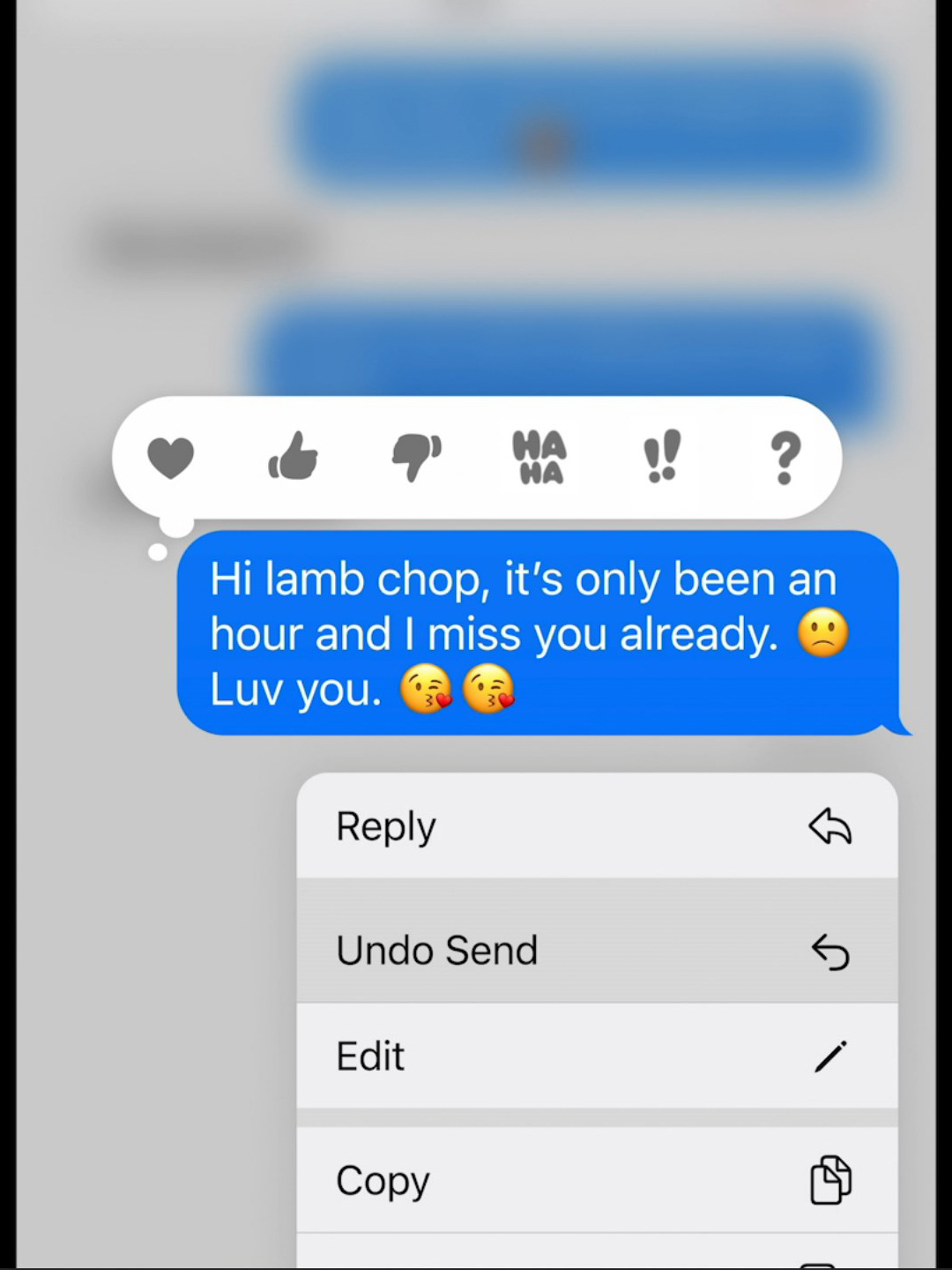 Redigera Imessage