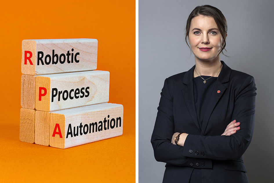 Klossar Med Rpa; Ida Karkiainen; Rpa, Kommun, Automation, Robotar Copy