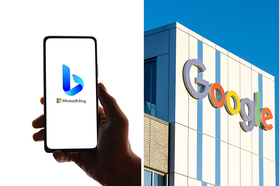 Bing På Telefon Och Google Kontor